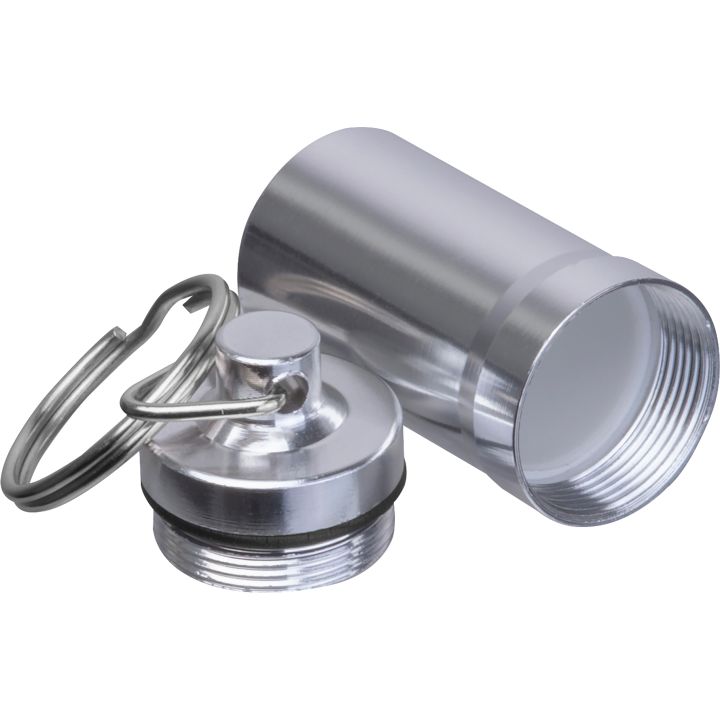 Brelok z pojemnikiem ALICE - Szary