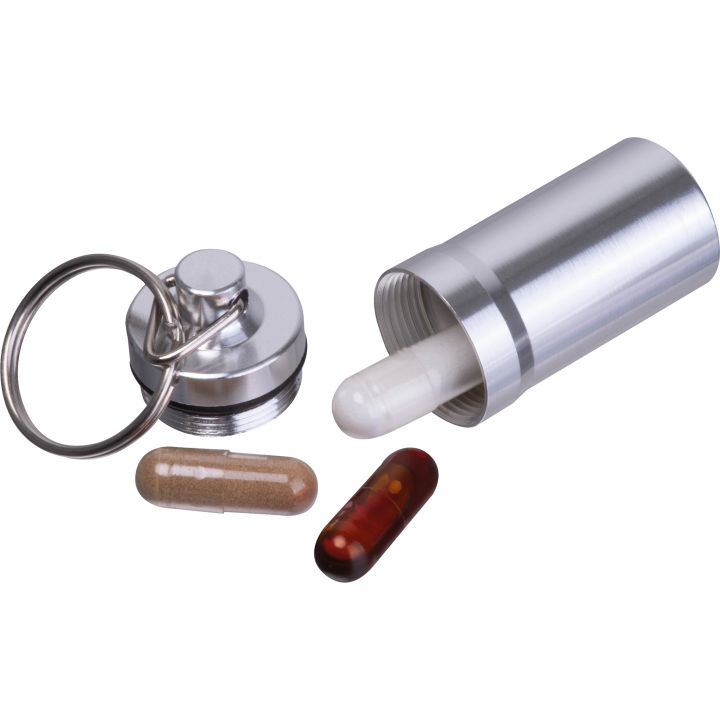 Brelok z pojemnikiem ALICE - Szary