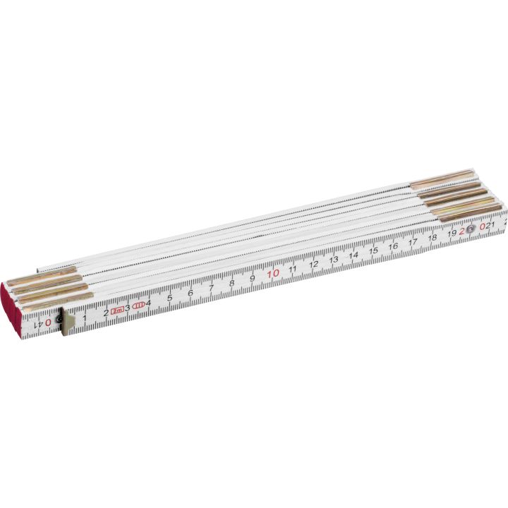 Drewniana składana miarka SVENJA - Biały