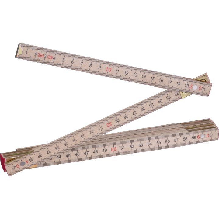 Drewniana składana miarka SVENJA - Beżowy