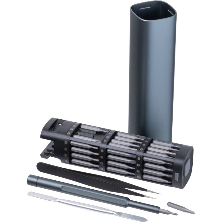 Zestaw bitów CrisMa 45 elementów STEVEN - Ciemnoszary