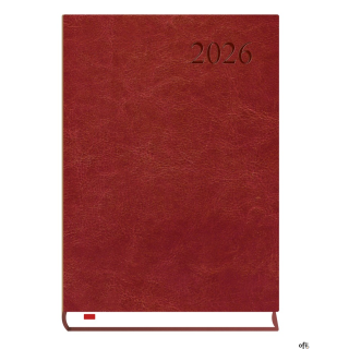 Kalendarz Asystent ALASKA A5 2027, bordo, Michalczyk i Prokop T-237A-B