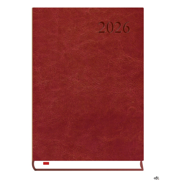 Kalendarz Asystent ALASKA A5 2026 - bordo Michalczyk i Prokop T-237A-B