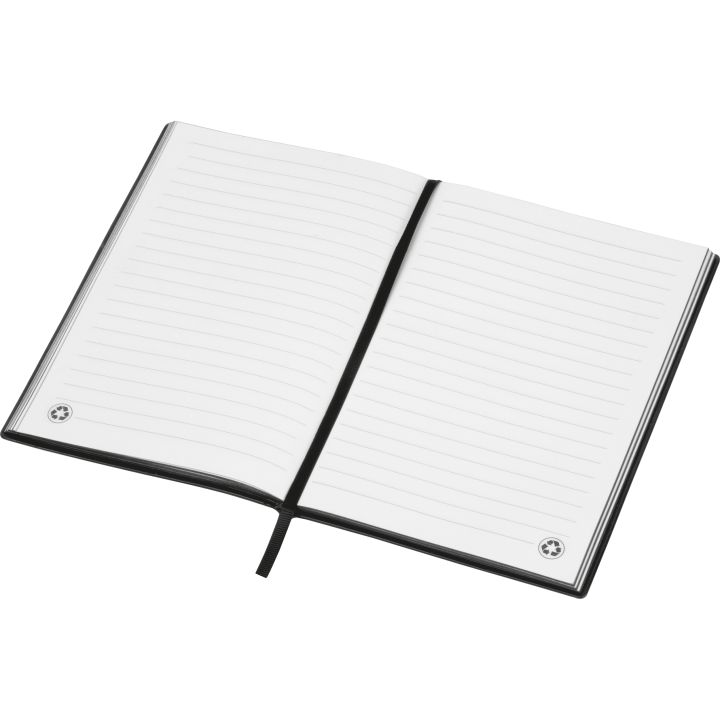 Notatnik A5 w linię HENRI - Czarny