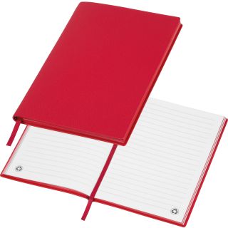 Notatnik A5 w linię HENRI - Czerwony