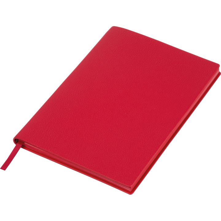 Notatnik A5 w linię HENRI - Czerwony