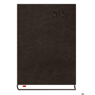 Kalendarz Asystent ALASKA A5 2026 - czarny Michalczyk i Prokop T-237A-V