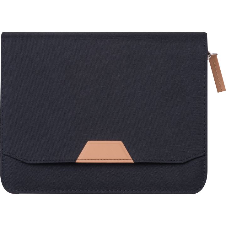 Teczka na dokumenty A5 z RPET z notatnikiem SHANNON - Czarny