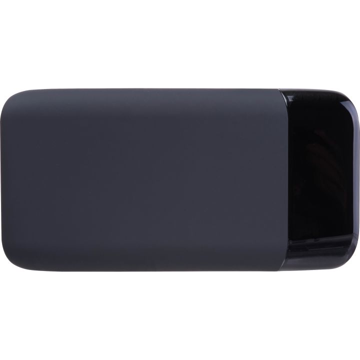Power bank z podświetlanym logo 8 000 mAh FLOYD - Czarny