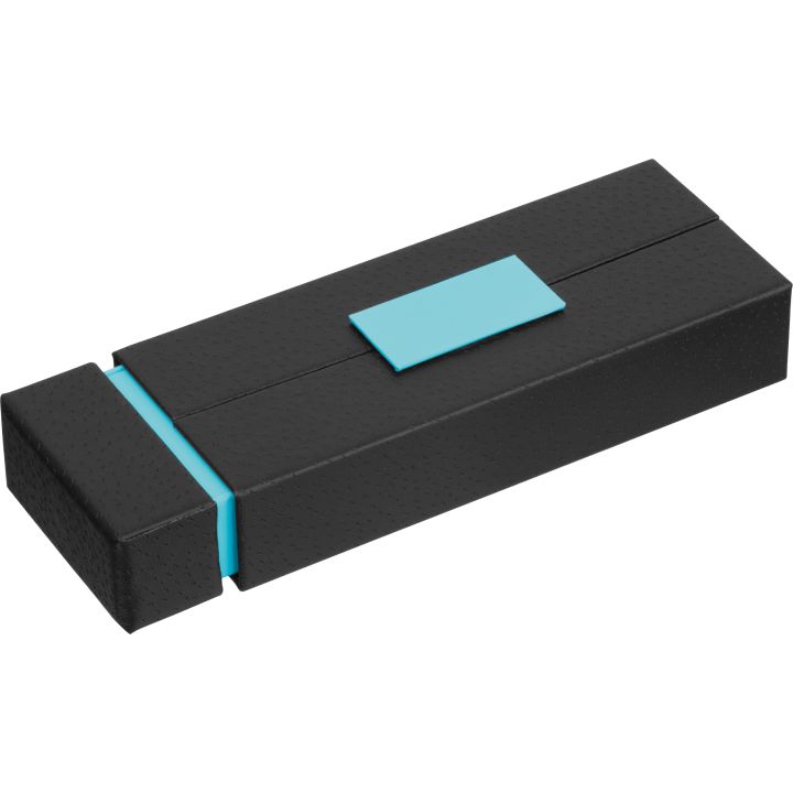 Zestaw piśmienny długopis i pióro kulkowe REGINALD - Jasnoniebieski