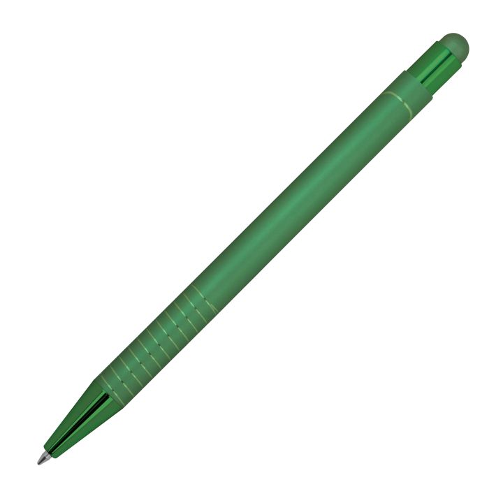 Długopis z touch-pen ANGELO - Zielony