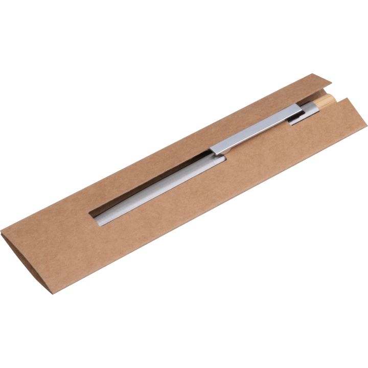 Długopis ze stali z recyklingu SAVANNAH - Szary