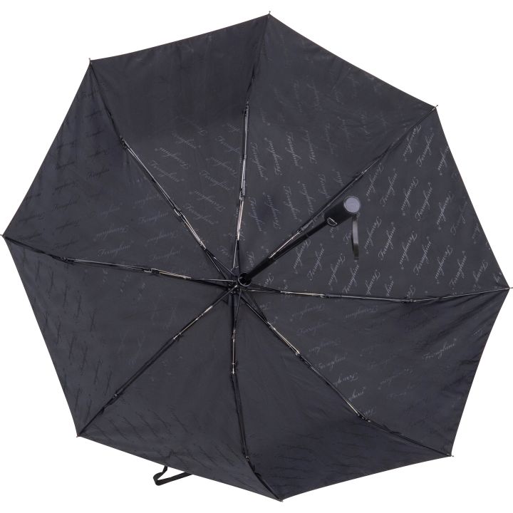 Parasol kieszonkowy automatyczny Ferraghini NIKOLAUS - Czarny