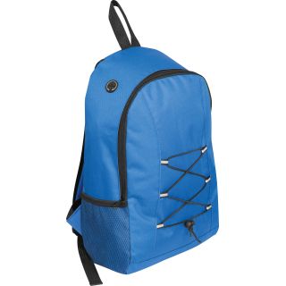 Plecak z poliestru z recyklingu IRMA - Niebieski