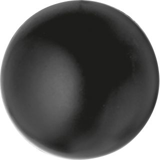 Piłeczka antystresowa AMELIA - Czarny