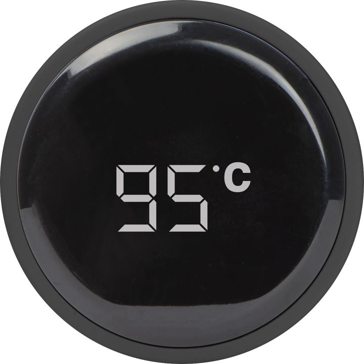 Termos z wyświetlaczem LED 450 ml WINSTON - Czarny