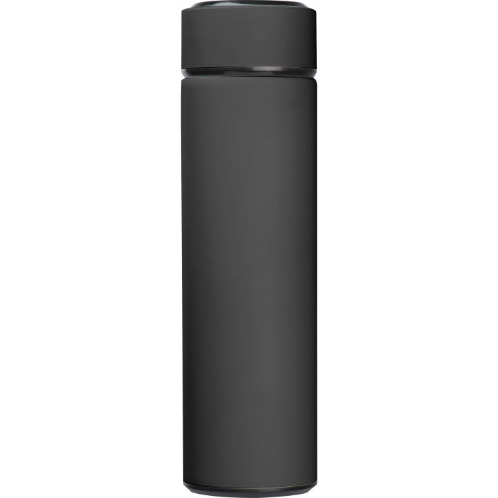 Termos z wyświetlaczem LED 450 ml WINSTON - Czarny