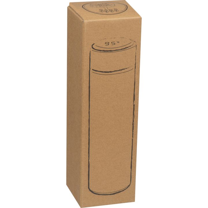 Termos z wyświetlaczem LED 450 ml WINSTON - Czarny