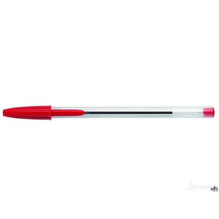 Długopis BIC Cristal Large 1,6mm czerwony, 951625