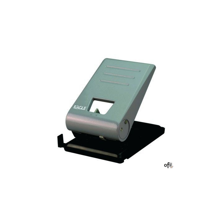 Dziurkacz 837XL EAGLE szary, dziurkuje do 40 kartek, regulacja rozstawu, 110-1050