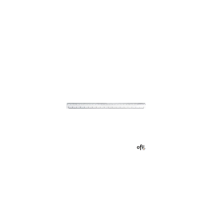 Linijka GR-855, przezroczysty, 50 cm GRAND 130-1499