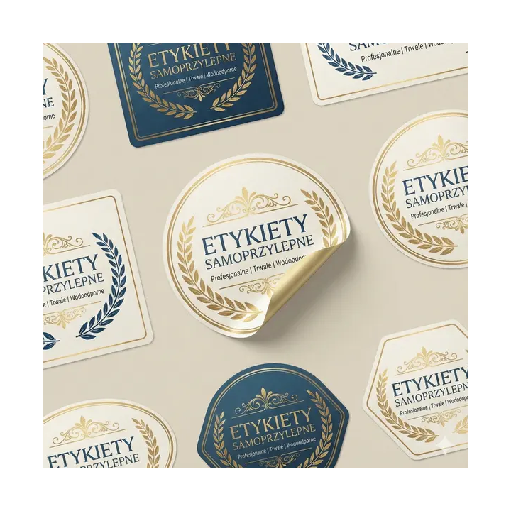 Etykiety samoprzylepne z nadrukiem Wrocław – Drukarnia Ofipro.pl