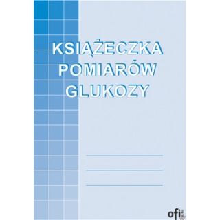 M-915-5 Książeczka pomiarów glukozy 32k A6 offset MICHALCZYK I PROKOP