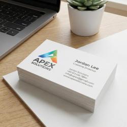 Wizytówki Foliowane - Elegancja i Trwałość | Ofipro.pl