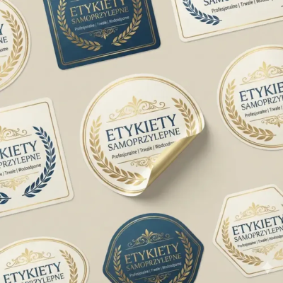 Etykiety samoprzylepne z nadrukiem Wrocław – Drukarnia Ofipro.pl