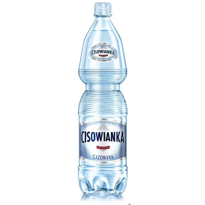 Woda_CISOWIANKA 1.5l gazowana zgrzewka 6 szt.
