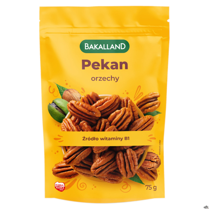 Orzechy pekan 75g BAKALLAND