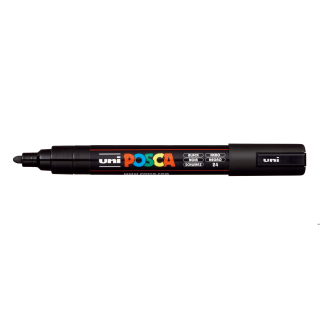 Marker z tuszem pigmentowym PC-5M czarny POSCA UNPC5M/DCA