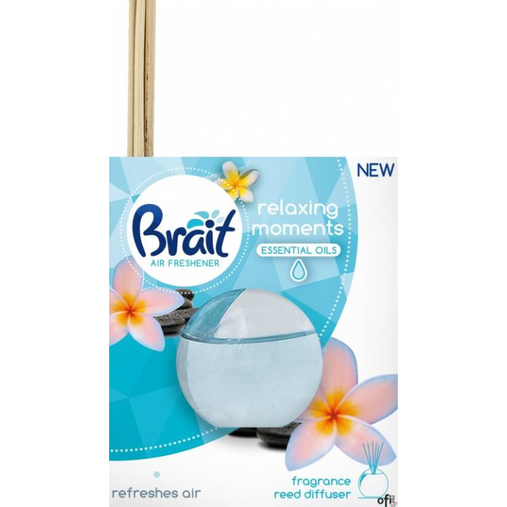 BRAIT Odświeżacz  pachnące patyczki 40ml RELAXING MOMENTS   26053