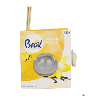 BRAIT Odświeżacz  pachnące patyczki 40ml CRYSTAL VANILLA  95837