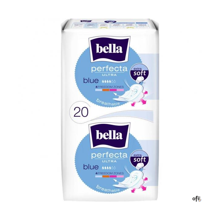 BELLA Podpaski higieniczne Perfecta Ultra Blue 20 sztuk 5247