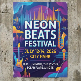 Druk plakatów XXL – Widoczność, której nie da się przegapić