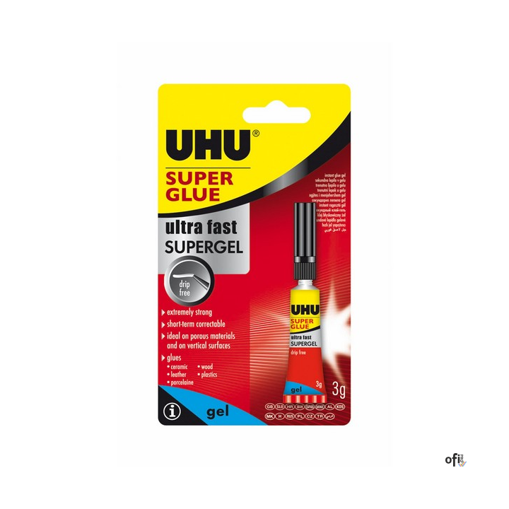 Bardzo szybki i silny klej błyskawiczny, dociera do najmniejszych zakamarków i połączeń. Idealny do klejenia małych powierzchni 