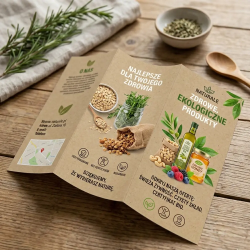 Ulotki składane A4, A5, DL – Druk wysokiej jakości | Ofipro.pl