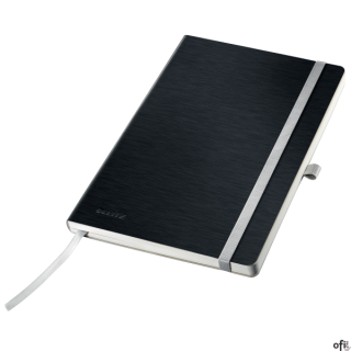 Wysokiej jakości klasyczny notatnik w miękkiej oprawie, z nowoczesnym, przyjemnym w dotyku wykończeniem powierzchni okładki i el