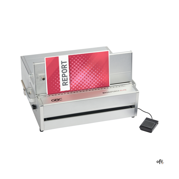 Szybki i wytrzymały dziurkacz GBC Magnapunch Elite to innowacyjne półautomatyczne urządzenie do dziurkowania papieru z możliwośc