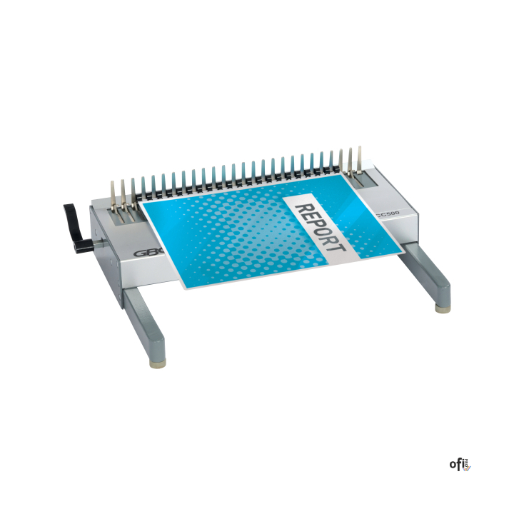 Dzięki urządzeniu do zamykania grzbietów GBC CC500 bindowanie nie może już być prostsze. To ręczne urządzenie zapewnia sprawny p