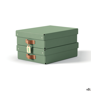 Zadbaj o porządek i dobre samopoczucie, tworząc z pomocą tekturowych pudełek Leitz Puro z pokrywkami uporządkowaną przestrzeń z 