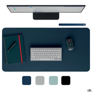 Duża mata Leitz na biurko pozwoli Ci zachować produktywność i dobre samopoczucie w każdym miejscu pracy. Łatwa do czyszczenia, w