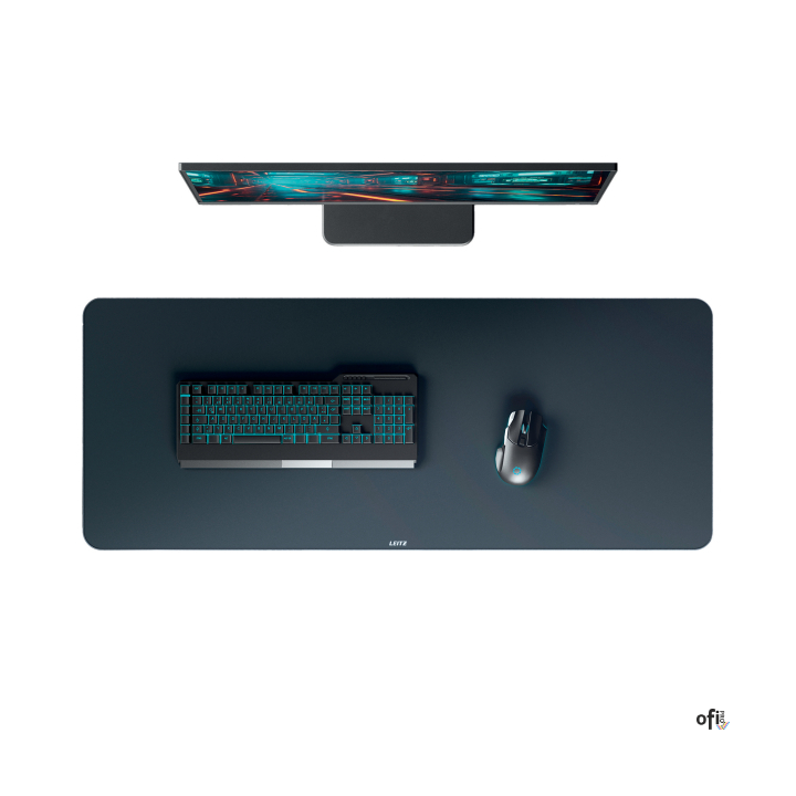 Ekstraduża podkładka Leitz pod mysz gamingową pozwala stworzyć przestrzeń, w której poczujesz się dobrze. Stylowa mata ochronna 