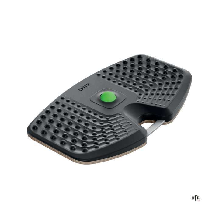 Zachowaj aktywność i POCZUJ SIĘ DOBRZE, korzystając z deski Leitz Ergo do balansowania. Skoryguj swoją postawę, ogranicz ból ple