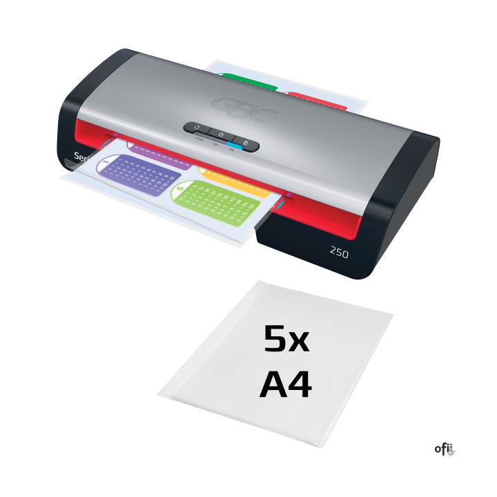 Model GBC 250 A4 to niezawodne i wydajne urządzenie przeznaczone do codziennego użytkowania w biurze. Został zaprojektowany dla 