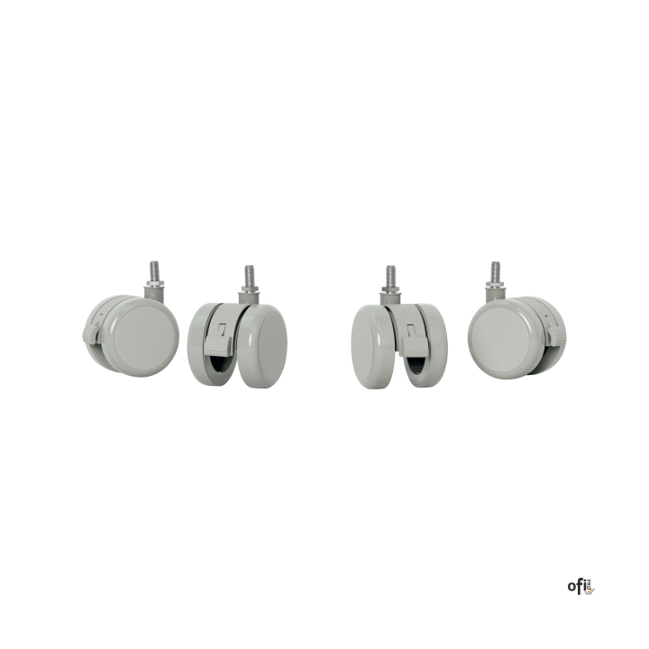 Przekształć małe biurko Leitz Ergo do pracy w pozycji siedzącej i stojącej z elektryczną regulacją wysokości w mobilne stanowisk