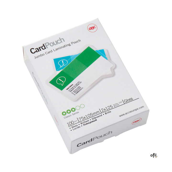 Folie do laminacji różnego rodzaju kart, w tym kart okolicznościowych, licencyjnych i materiałów reklamowych. Dostępne w szeroki