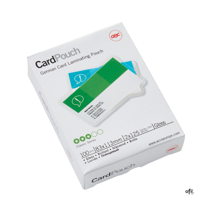 Folie do laminacji różnego rodzaju kart, w tym kart okolicznościowych, licencyjnych i materiałów reklamowych. Dostępne w szeroki