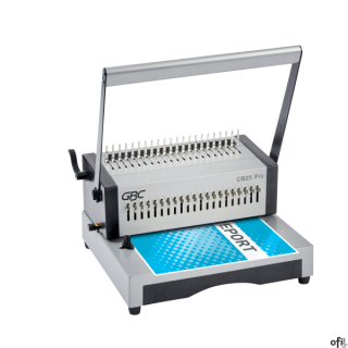 CombBind_ CB25 Pro to niezawodne i wytrzymałe urządzenie do ręcznego bindowania, zaprojektowane z myślą o usprawnieniu codzienny